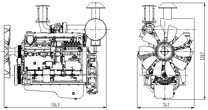 上柴發(fā)電機(jī)結(jié)構(gòu)圖 上柴發(fā)電機(jī)結(jié)構(gòu)圖