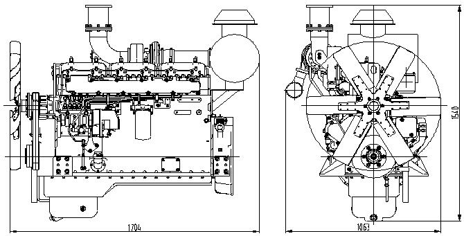 上柴發(fā)電機(jī)SC15G500D2技術(shù)參數(shù)